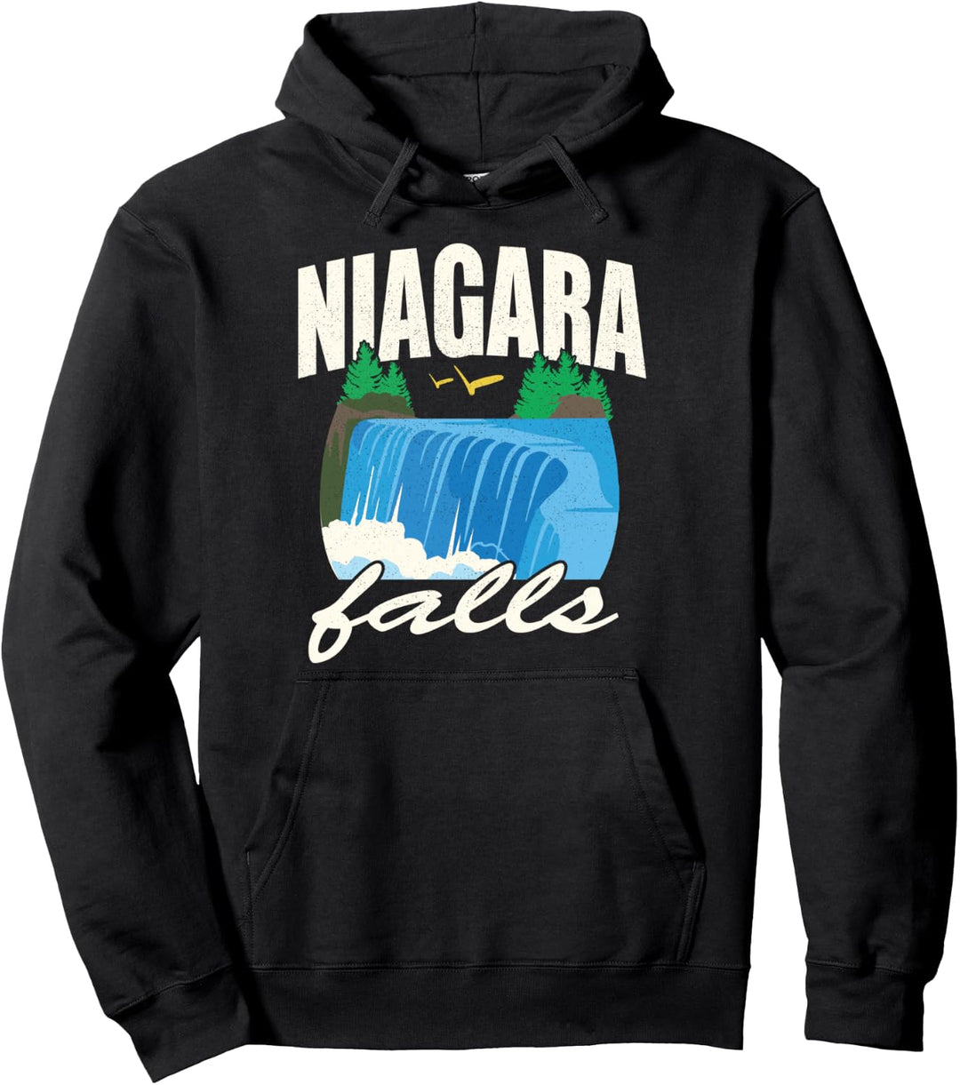Vintage Niagara Niagra Falls National Park New York T Shirt Pullover Hoodie