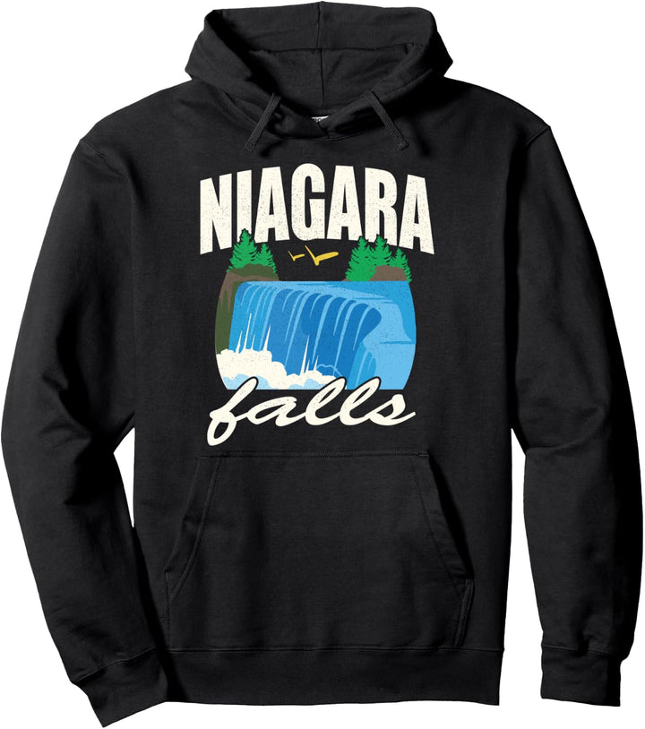 Vintage Niagara Niagra Falls National Park New York T Shirt Pullover Hoodie