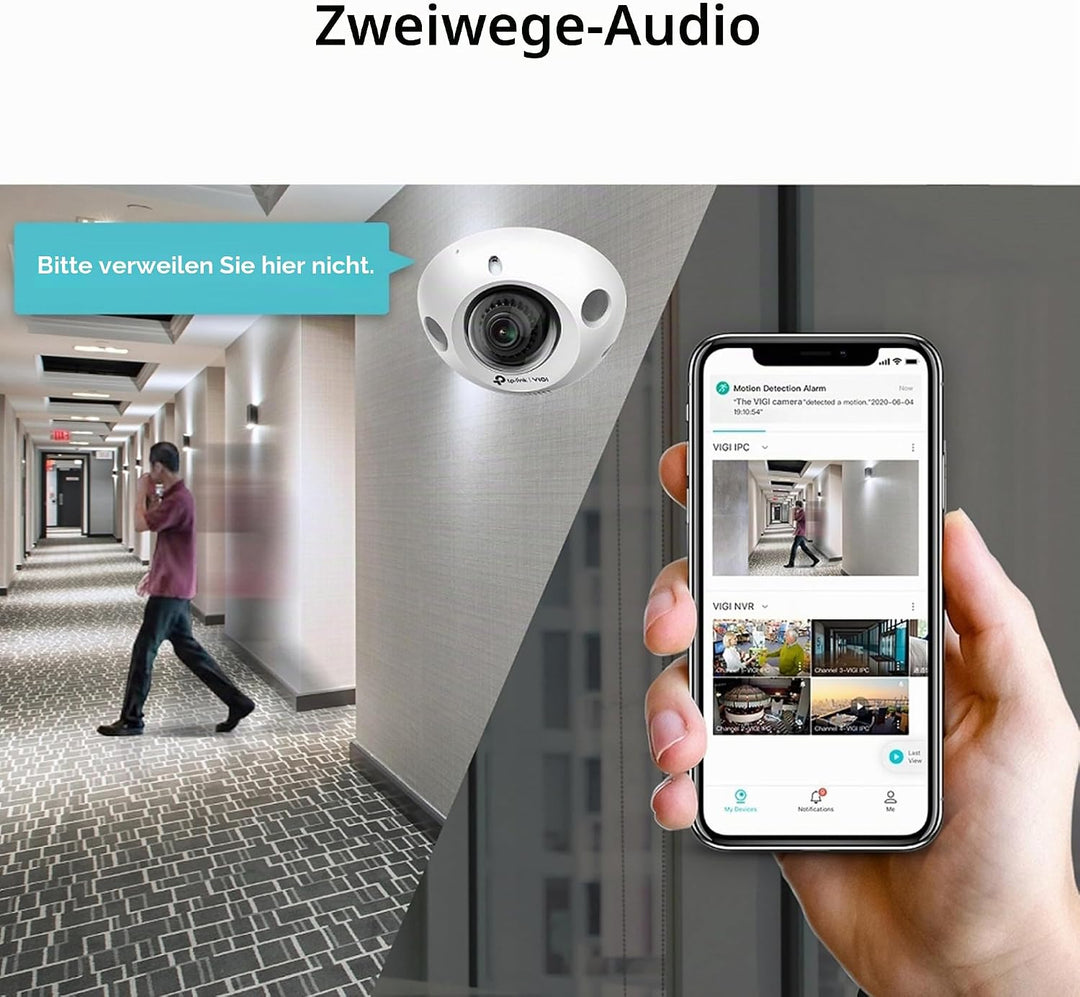 TP-LINK IP-Kamera IPKamera VIGI C230I Mini 2 8mm TCP/IP