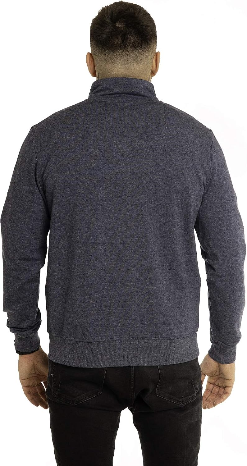 Imako® Herren Herren Premium Sweatjacke Sweatshirt-Jacke Sweatshirt mit Reissverschluss M Jeans, M J