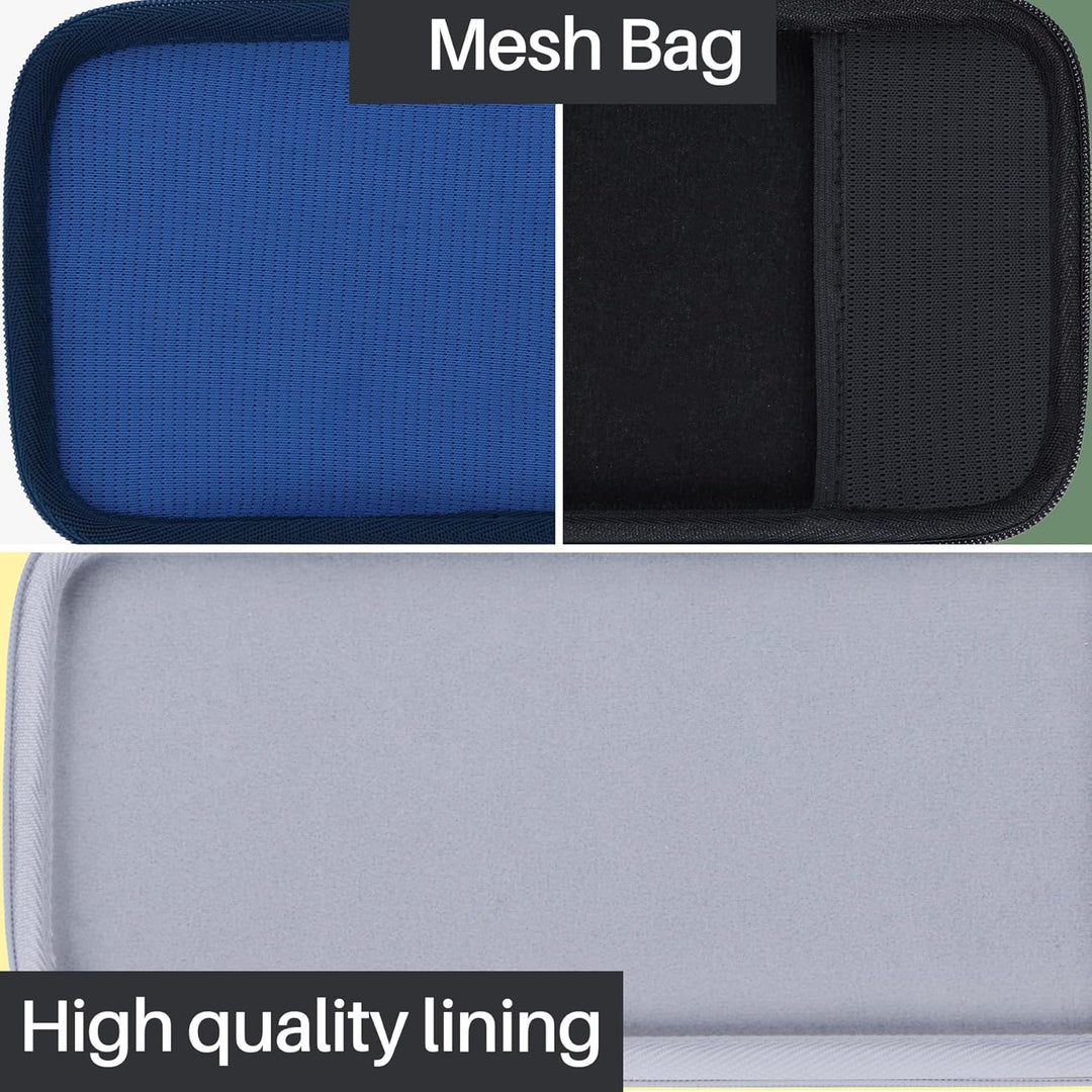 Hart Reise Schutz Hülle Etui Tasche für Logitech Pebble 2 Combo K380s K380 Tastatur und M350 Pebble