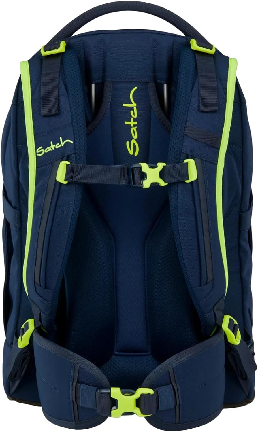 Satch Pack ab 5. Klasse ergonomisch 30L Stauraum standfest Organisationstalent Einheitsgrösse Toxic