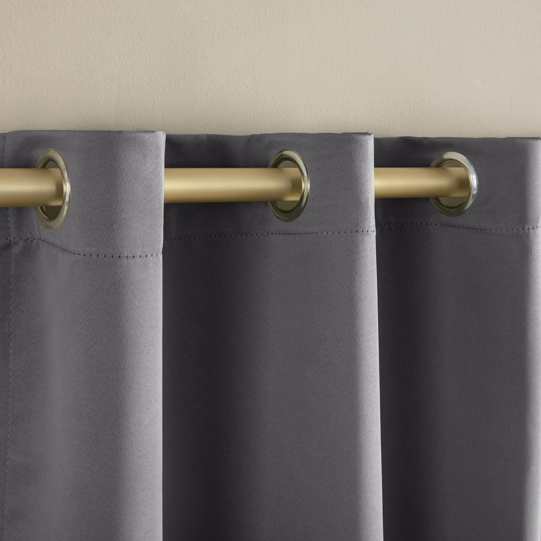 XTMYI Badezimmer-Vorhänge, Fenster, wasserdicht, 122 cm lang, Verdunkelung, Kurze Vorhänge für Fenst