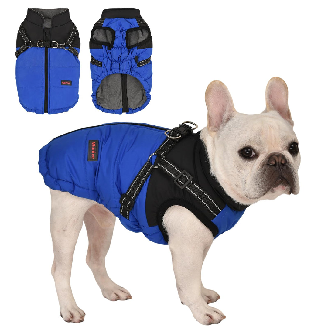 Hundemantel Hundejacke Winter Wasserdichter Hundemantel Kleiner Hundemantel Welpen Harness Hundemant