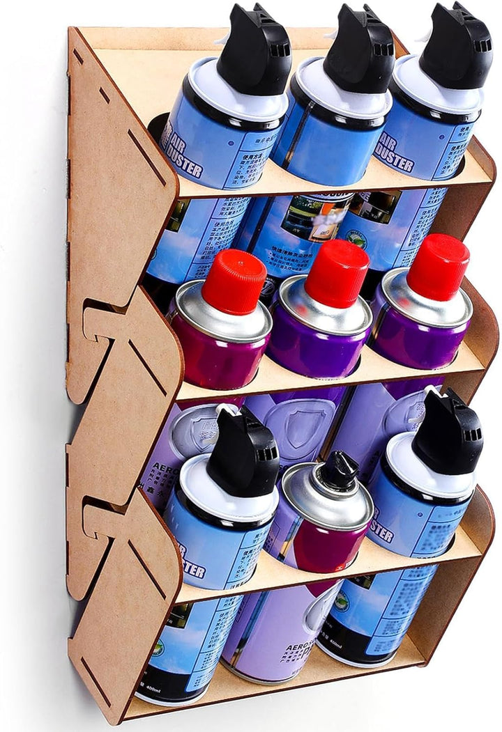 Generisch Spraydosenhalter, Spraydosen-Organizer - Sprühfarben-Aufbewahrungsregal mit grosser Kapazi