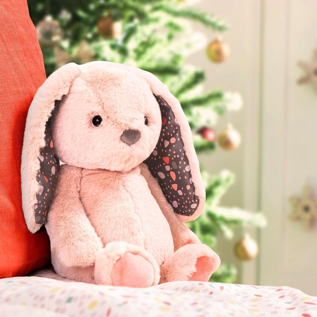 B. toys Kuscheltier Hase – Superweich mit langen Ohren – Plüschtier pfirsichfarben, Baby und Kinder