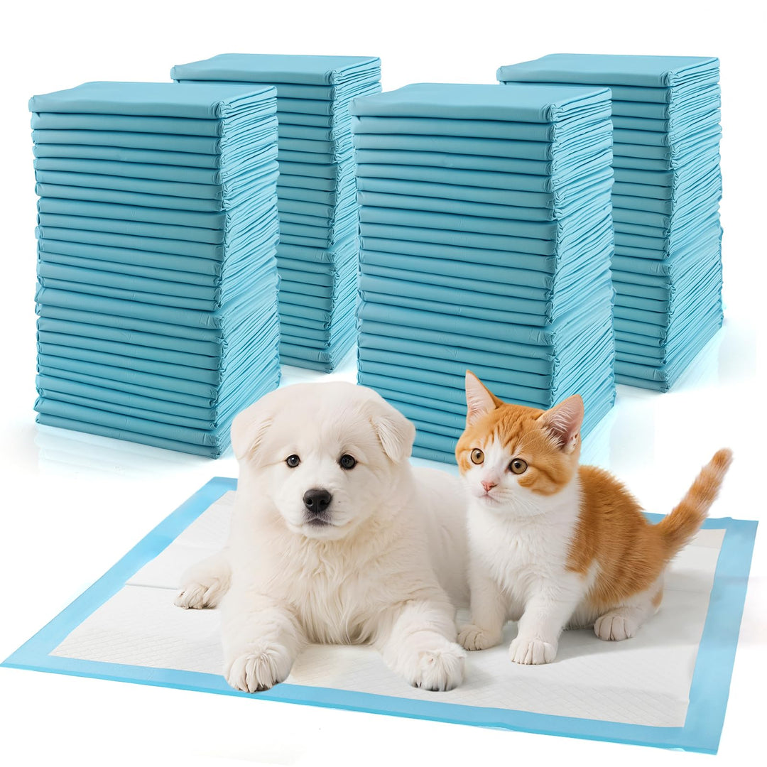 100 Stück Trainingspads für Hunde, 60X60 cm PIPI Matten für Welpen, Unterlagen Baby mit 6 Schichten