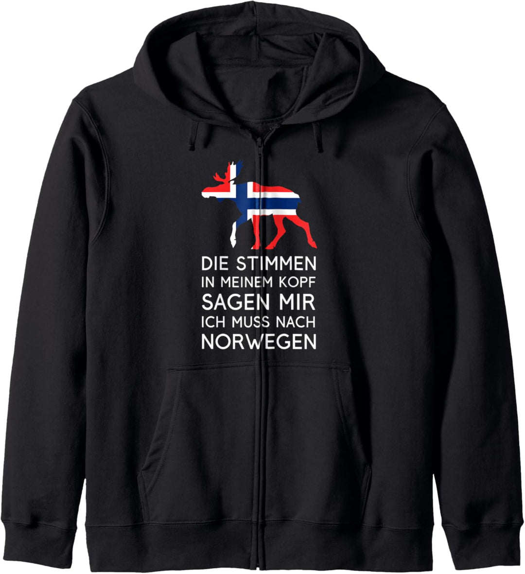 Die Stimmen im Kopf Sagen Mir Ich Muss Nach Norwegen Kapuzenjacke