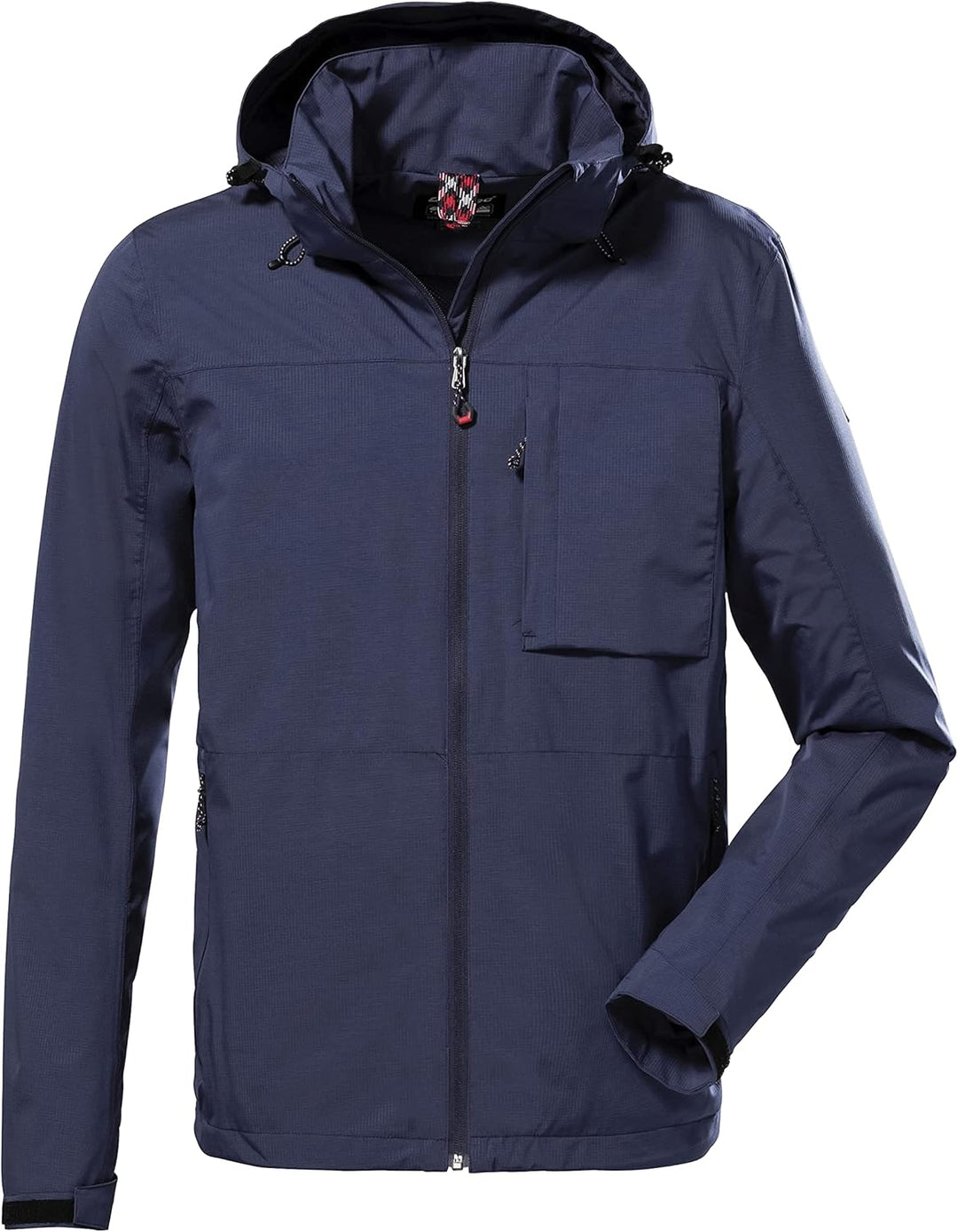 Killtec Herren Kos 106 Mn Jckt Funktionsjacke/Outdoorjacke mit abzippbarer Kapuze M dunkelblau, M du