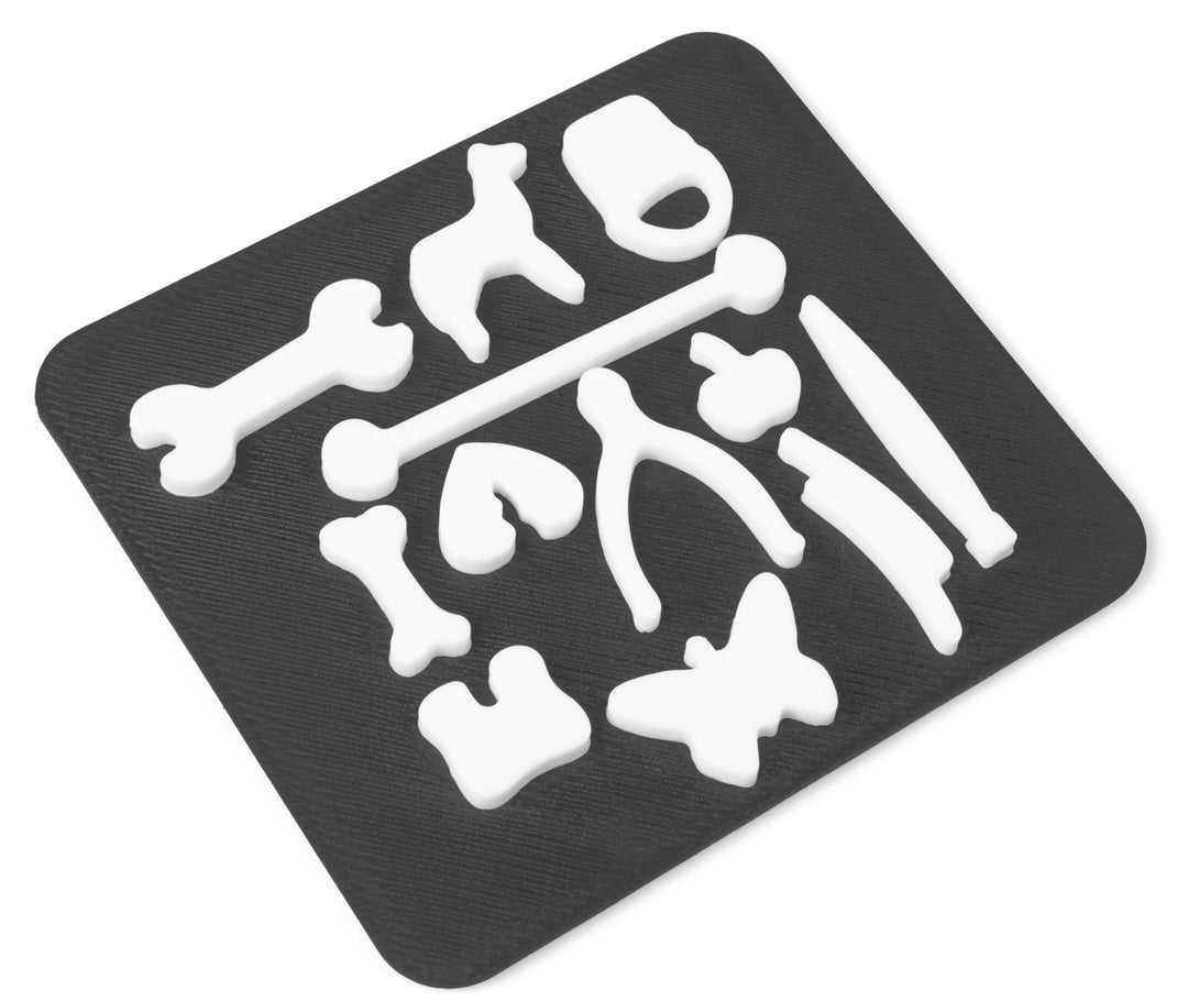 Ersatzteil-Set kompatibel mit Allegro Chirurgo für Hasbro Brettspiel 12 Ersatzteile für Reparatur un