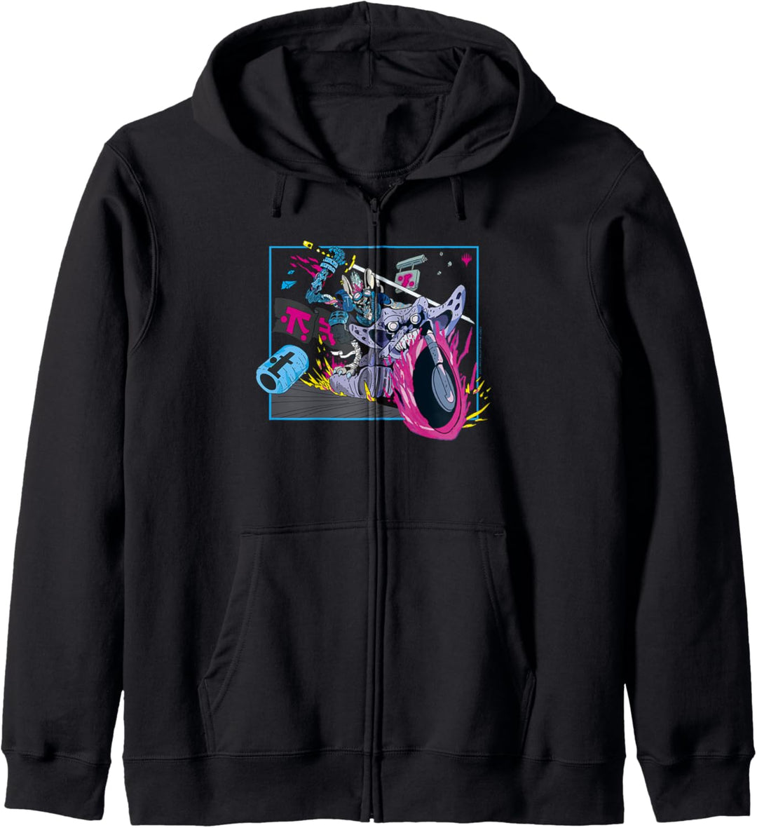 Magic: The Gathering Neon Ninja Cycle Poster Kapuzenjacke