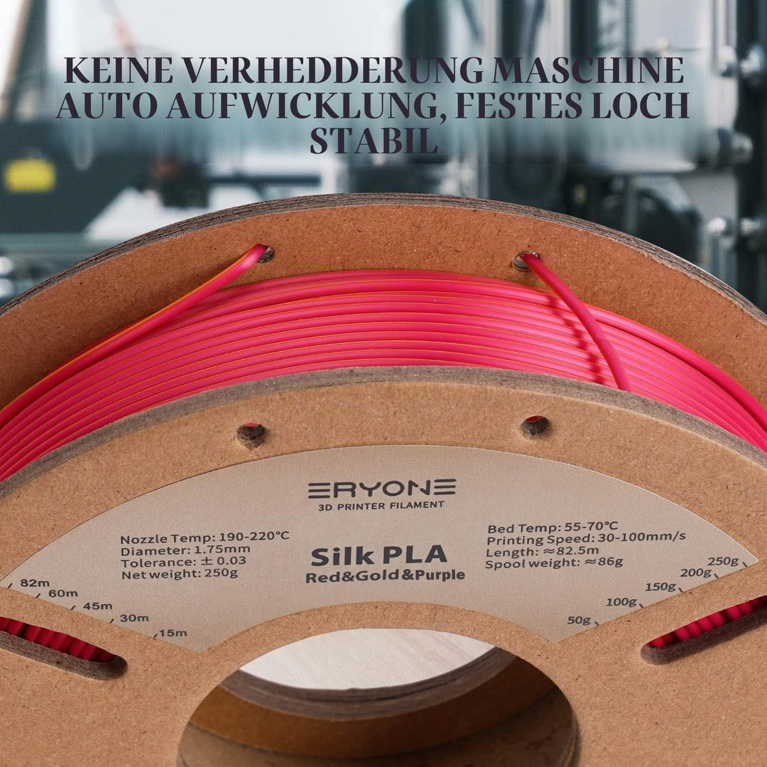 ERYONE PLA Filament 1.75mm,3D Drucker filament bundle,Multi Color Pack 3D Printer Filament PLA+/-0.0