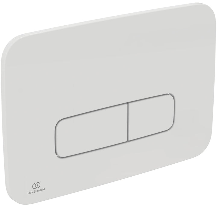Ideal Standard R0123AC Oleas Betätigungsplatte Oleas M3 Mechanical Toilet Flush Plate - White Weiss,