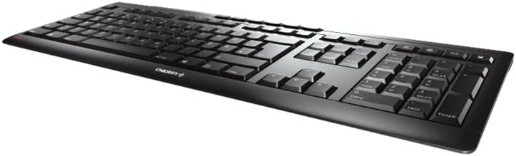 CHERRY STREAM KEYBOARD WIRELESS, Kabellose Tastatur, Deutsches Layout (QWERTZ), 2,4 GHz Funk, Leise