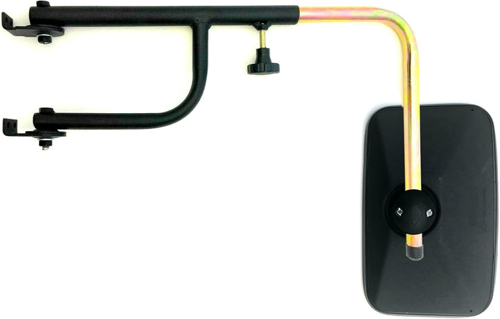 2x Aussenspiegel 250x165 E20 ø15-22 und Spiegelhalter für NEW HOLLAND, URSUS, ZETOR, JD, MF, REN CEL