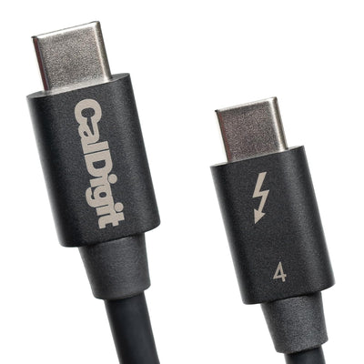 CalDigit [Intel zertifiziert] Thunderbolt 4 / USB 4 Kabel - 40Gbps 100W Aufladung, Kompatibel mit Th