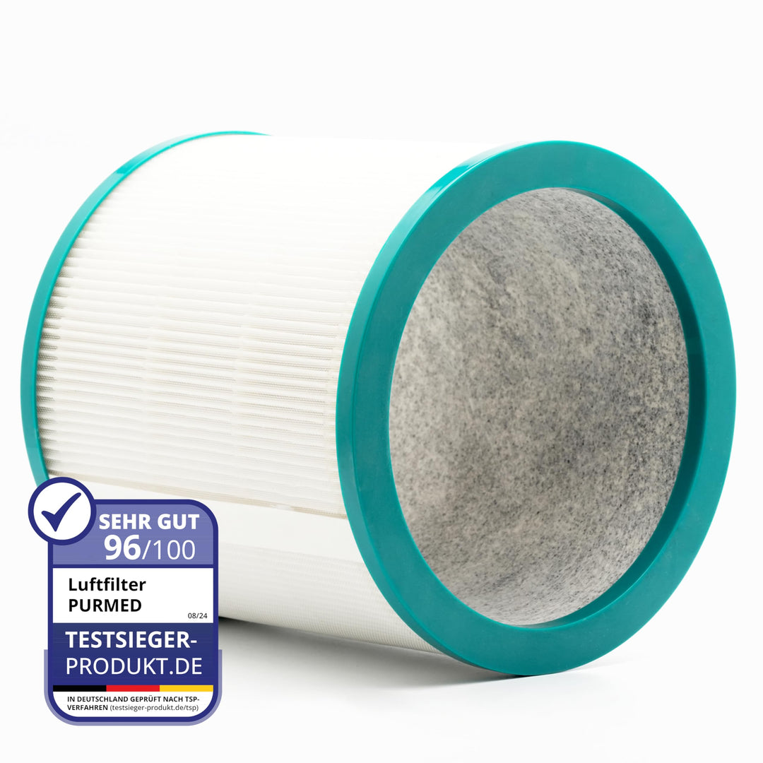 PURMED Kompatibel mit Dyson TP02 TP03 TP00 AM11 BP01 Ersatzfilter - | Luftreiniger gegen Hausstaub,