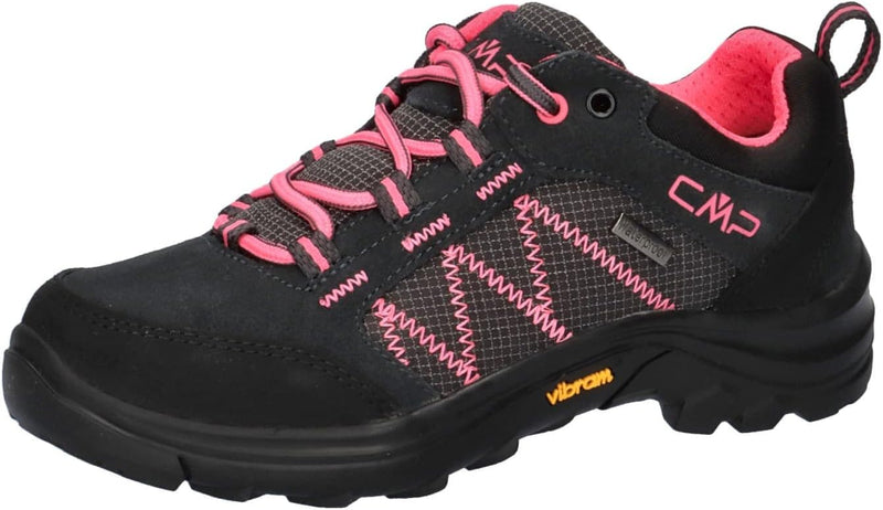 CMP Unisex Kids Thiamat Low 2.0 Trekking Shoe Wp 33 EU Grau Fluo Pink Titanio Pink Fluo, 33 EU Grau