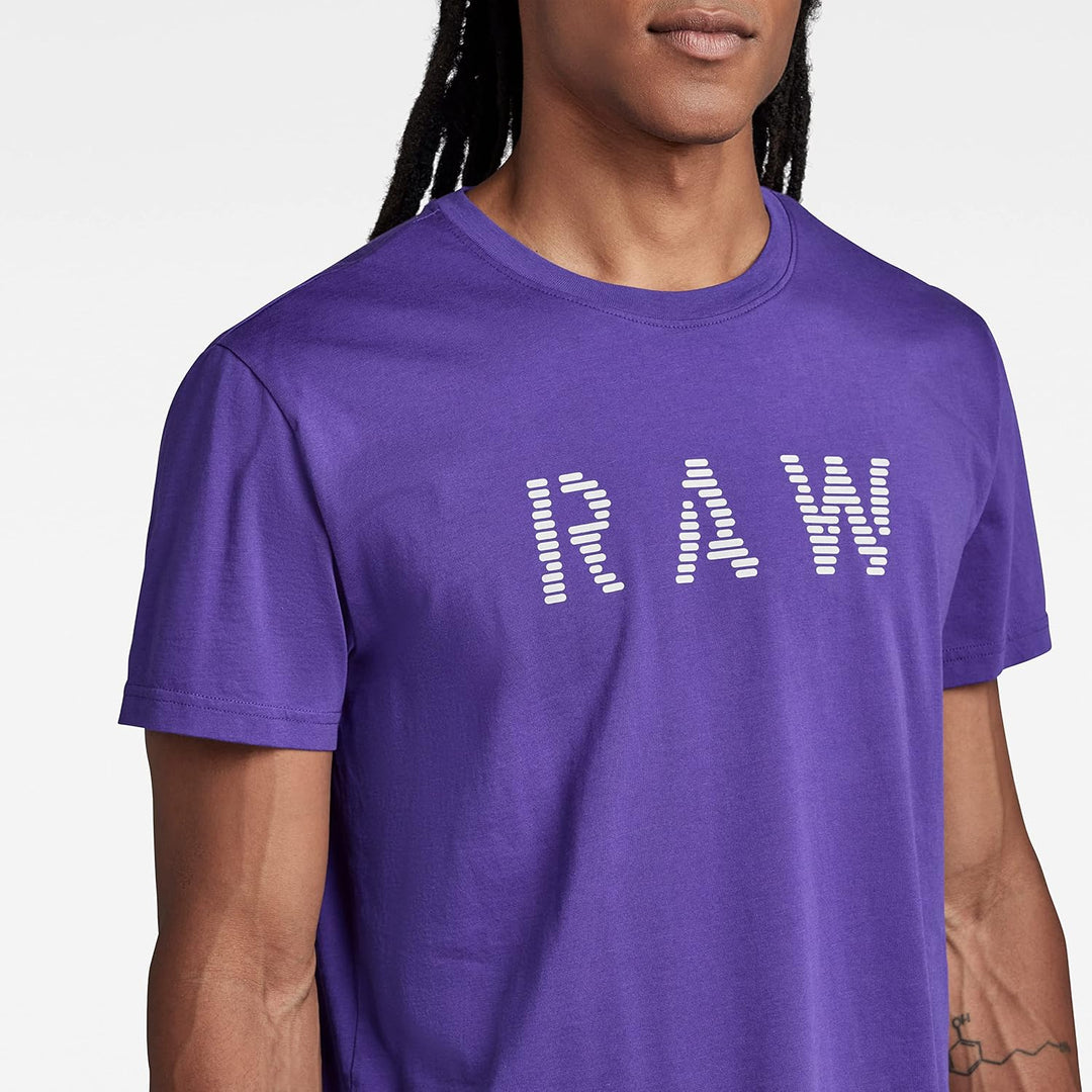 G-STAR RAW Herren Raw T-Shirts S Purpur (Dk Violet D22776-c506-5616), S Purpur (Dk Violet D22776-c50