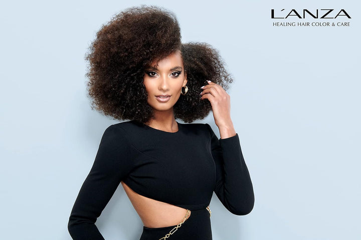 L'ANZA Pflegeconditioner für Locken - Feuchtigkeitsspendender Spülung für geschmeidige Locken, ohne