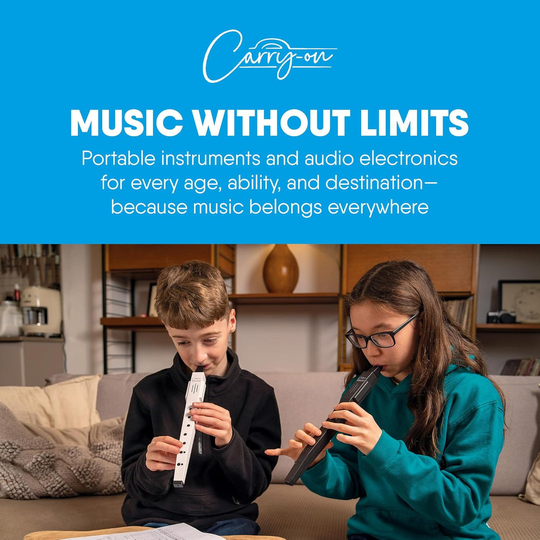 Carry-on by Blackstar Digitales Blasinstrument Weiss - 10 Stimmen, integrierter, wiederaufladbarer U