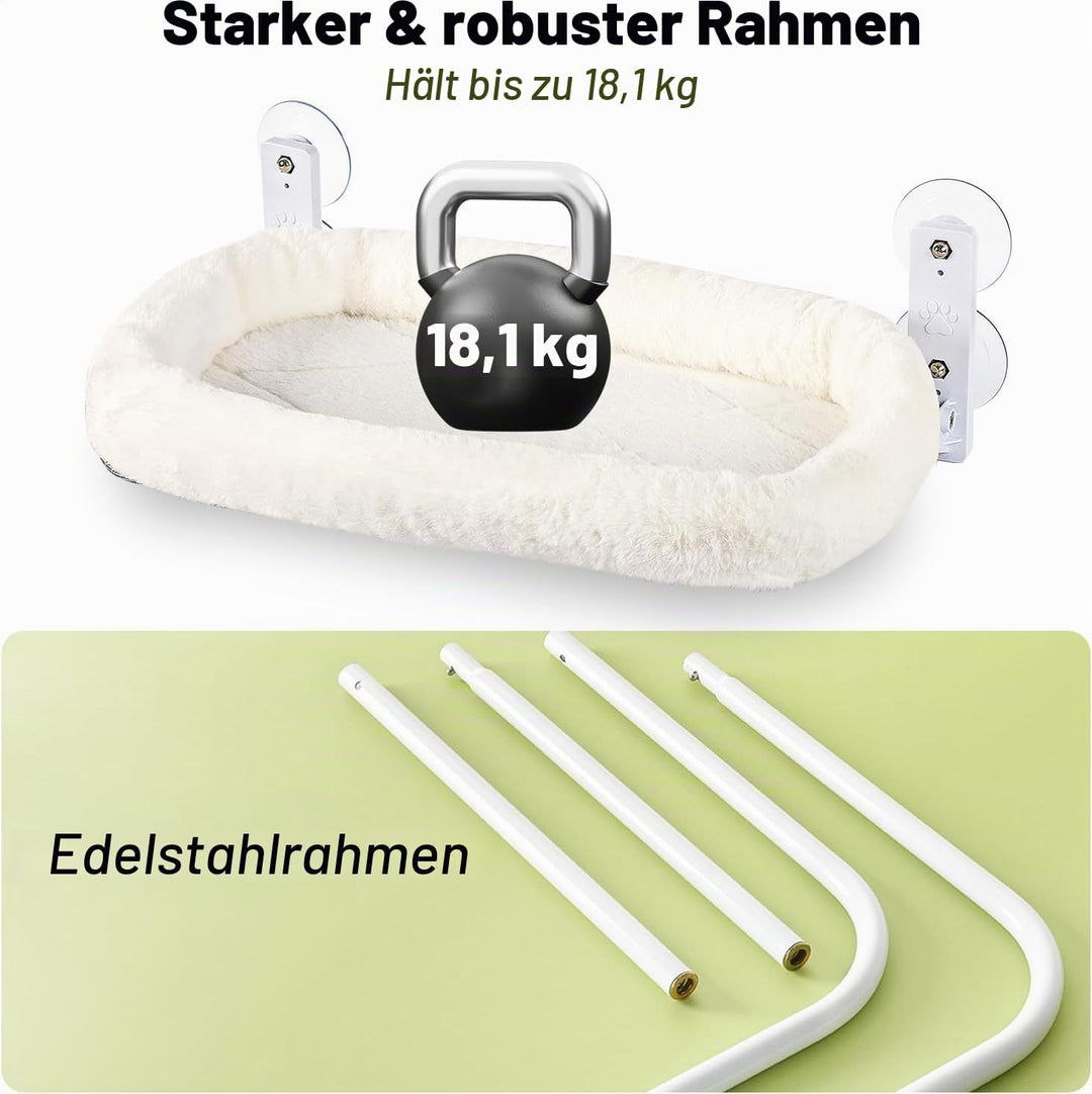 Katzen fensterliege-Faltbare Fenster hängematte für Katzen-Katze fensterbett,52cm Fenster hängematte