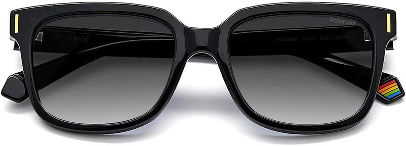 Polaroid Unisex Sunglasses 54 807/Wj Black, 54 807/Wj Black