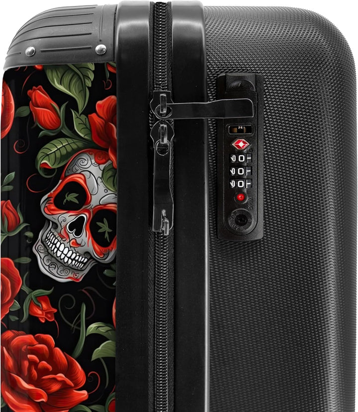 NoBoringSuitcases.com® Handgepäck, Hartschalenkoffer mit TSA Schloss, Trolley, Reisekoffer, Carry on