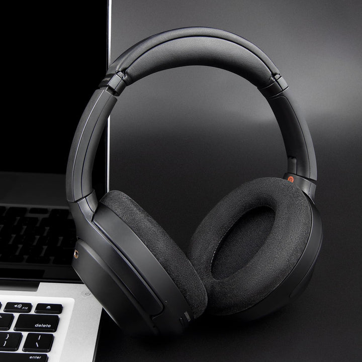 SOULWIT Micro Suede Professionelle Ersatz Ohrpolster für Sony WH-1000XM3 (WH1000XM3) Over-Ear-Kopfhö