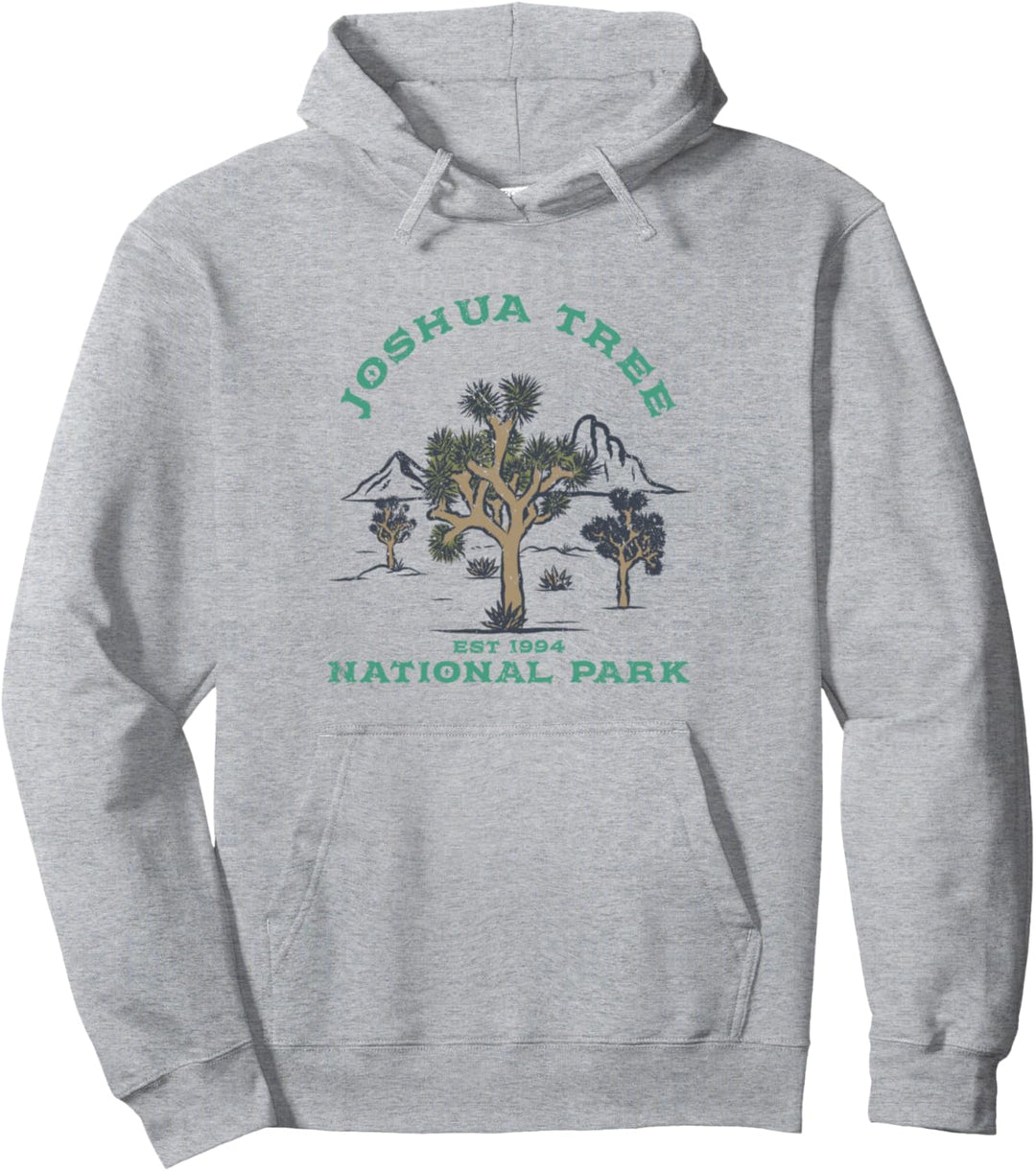 Weinlese Joshua Tree Nationalpark Retro Pullover Hoodie