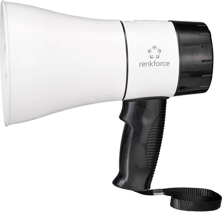 SpeaKa RF-MP-200 Megaphon Aufnahmefunktion, mit Haltegurt