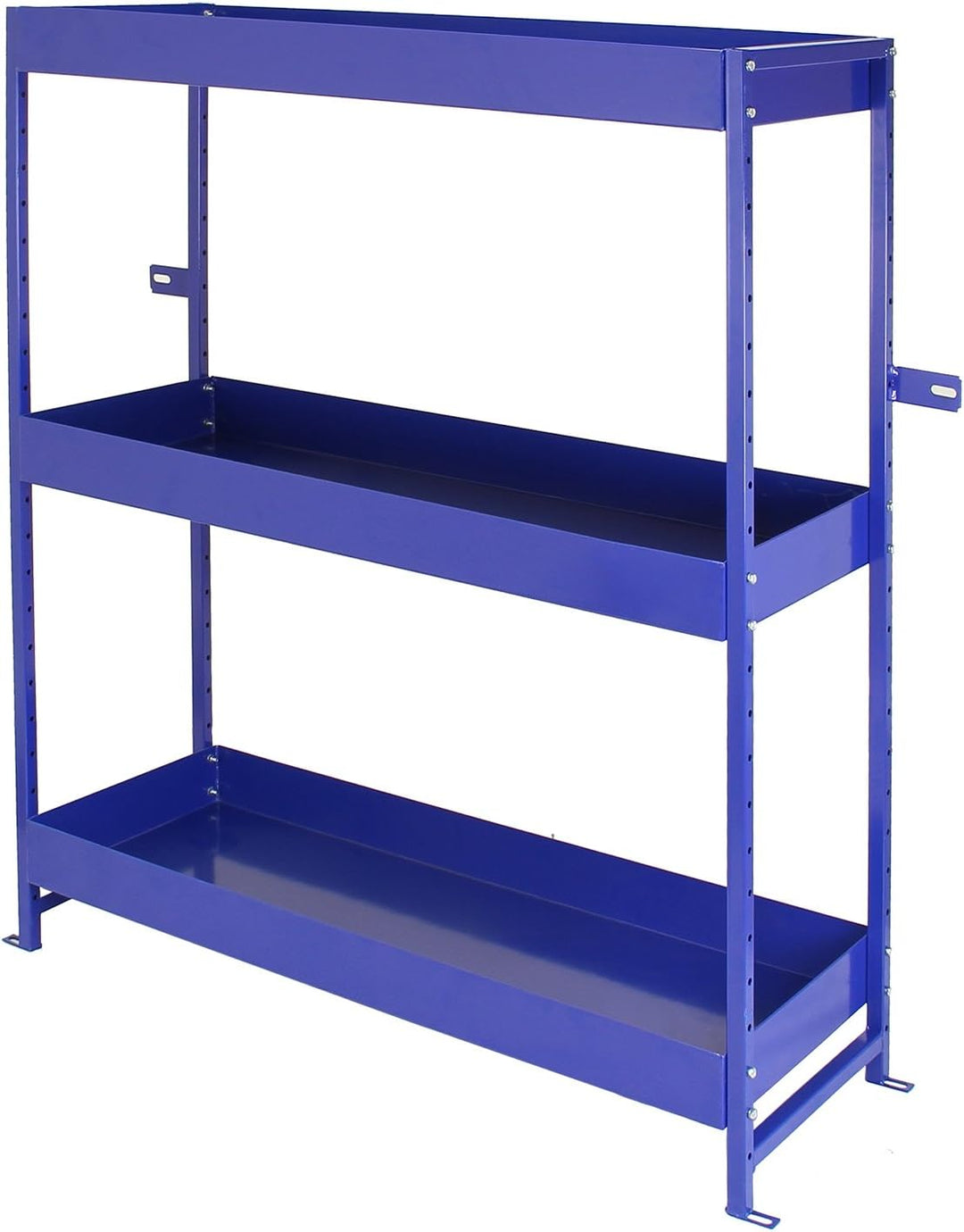 Van-Regal, Aufbewahrung, Metall, Werkzeug-Organisationsregale, Duo, Blau, Werkstatt, Garage, Stahl,