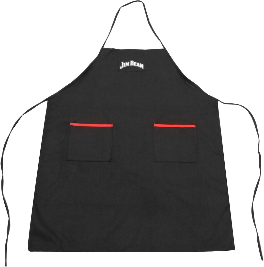 Jim Beam Gusseisenpfanne 3-in-1 - viereckige Pfanne mit drei Kammern für Fleisch, Gemüse, Saucen - S