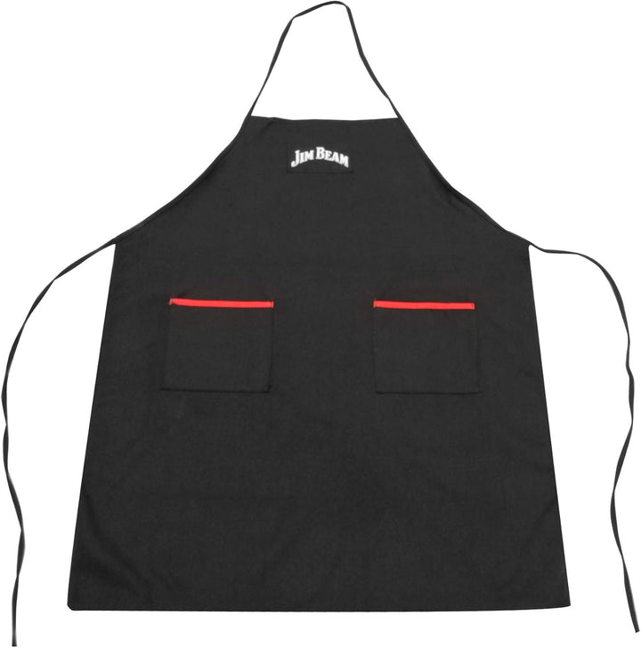 Jim Beam Gusseisenpfanne 3-in-1 - viereckige Pfanne mit drei Kammern für Fleisch, Gemüse, Saucen - S