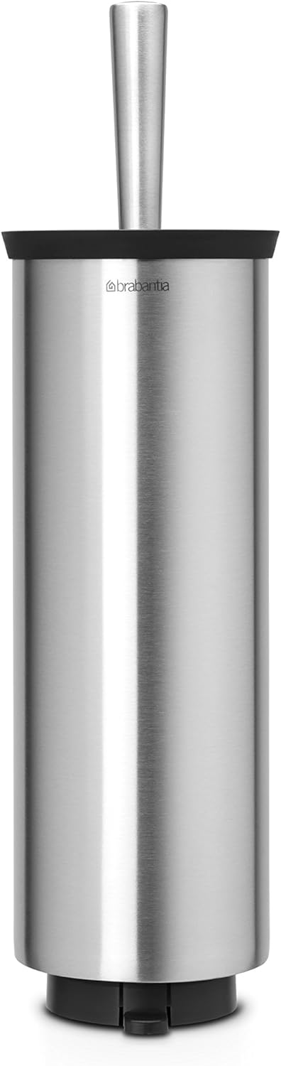 Brabantia Toilettenbürstengarnitur - Matt Steel Matt Steel Toilettenbürste und Halter, Matt Steel To