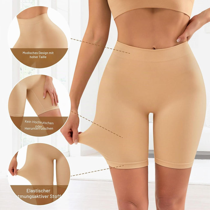 YADIFEN Radlerhose Damen Kurz Unterhose Hotpants Damen Boxershorts Damen Lange Frauen Panties Unterw