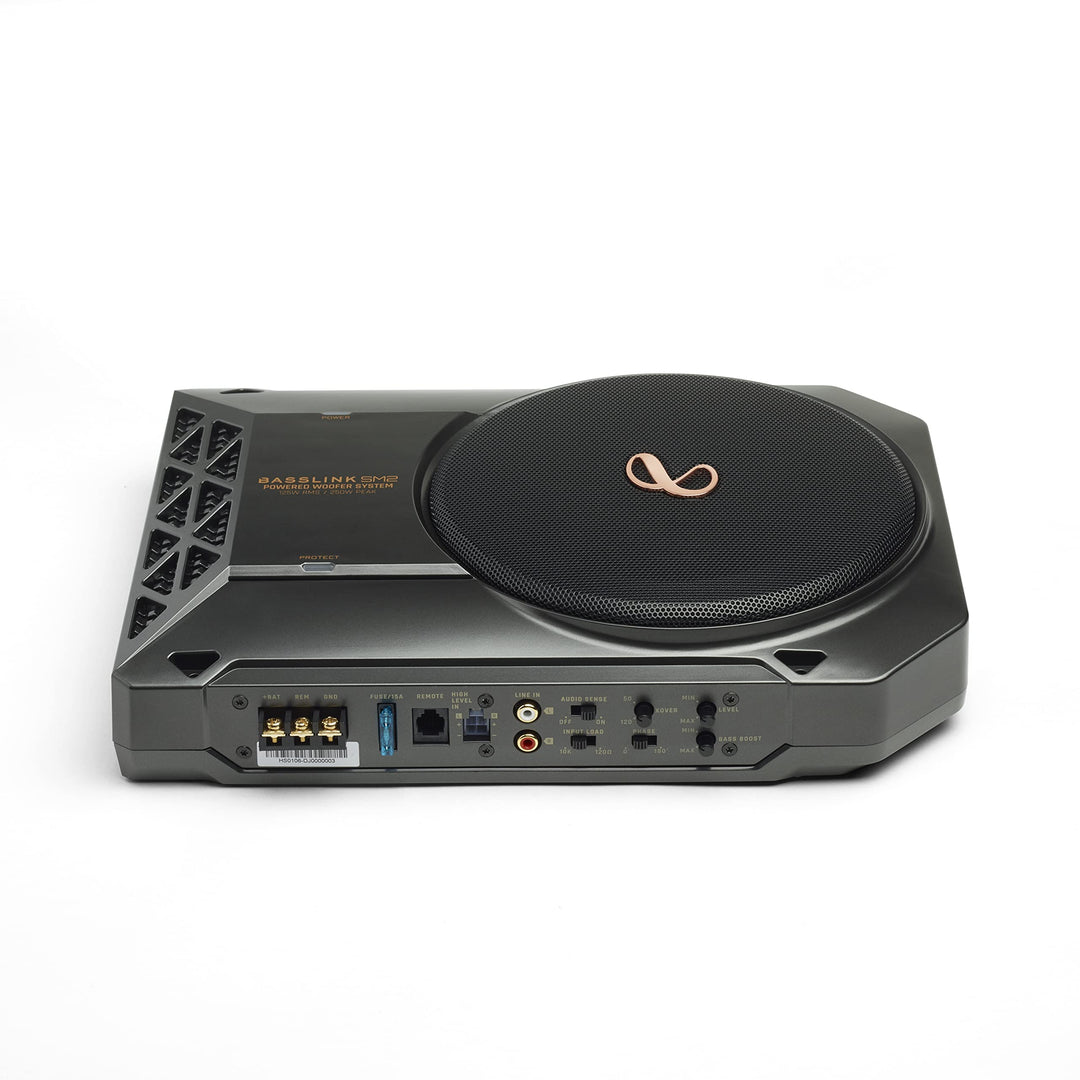 Infinity BASSLINK SM2-200mm Aktivbass inkl. Endstufe Untersitz Subwoofer