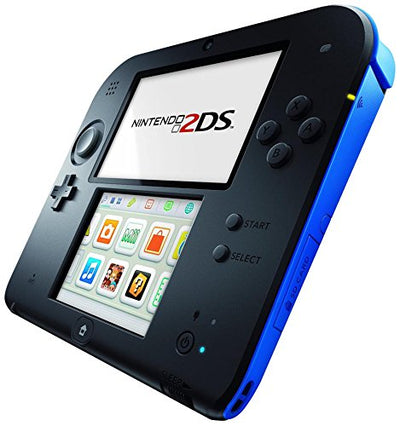 Nintendo 2DS - Konsole, schwarz/blau, schwarz/blau