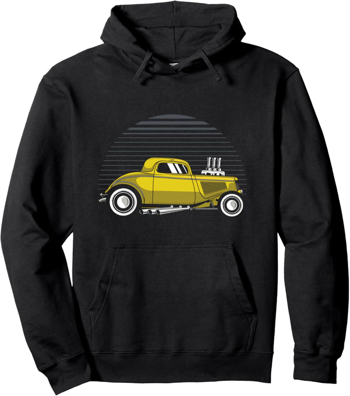 Hot Rod Tuning Retro Rennwagen Sportwagen Auto Geschenk Pullover Hoodie
