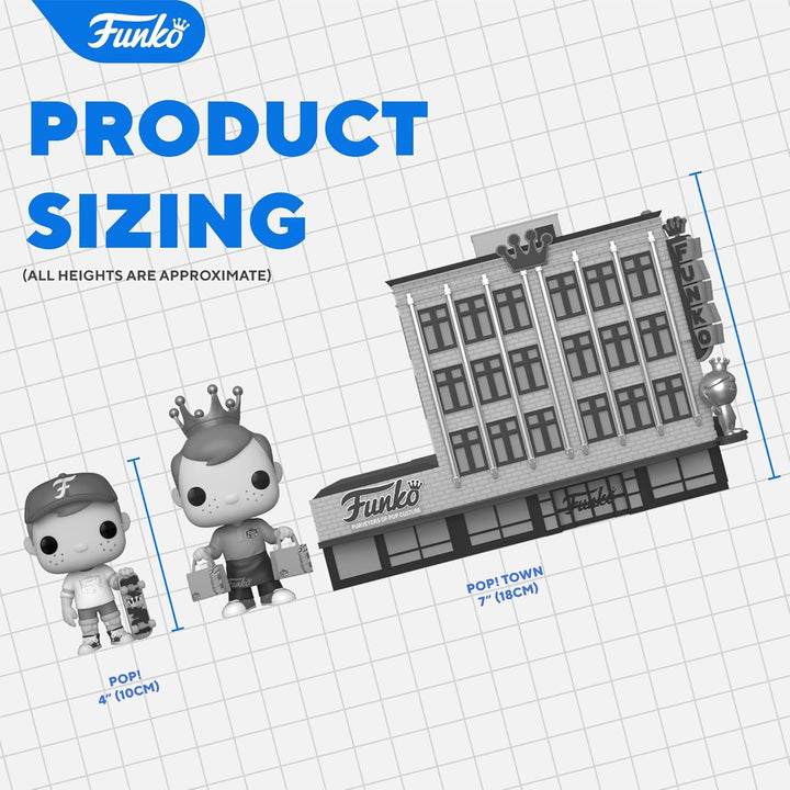 Funko Pop! Towns 80th-Hall of Justice mit Batman - DC Comics - Vinyl-Sammelfigur - Geschenkidee - Of