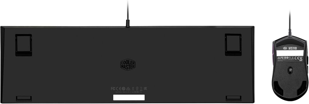 Cooler Master MS110 RGB-Tastatur &amp; Gaming-Maus Kombination – Lineare mem-chanische Schalter, 26 Anti