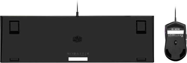 Cooler Master MS110 RGB-Tastatur &amp; Gaming-Maus Kombination – Lineare mem-chanische Schalter, 26 Anti