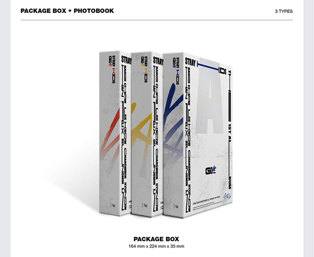 STRAY KIDS GO LIVE 生 (Standard Ver.) The First Album C Type CD+Photobook+Photocards+4 Cuts Film+Secr