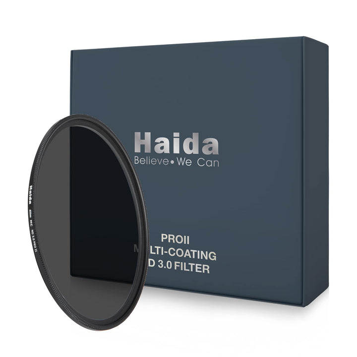 Haida 77 mm ND1000 Filter, 10 Blendenstufen, Neutraldichtefilter, mehrschichtige Objektivfilter (PRO