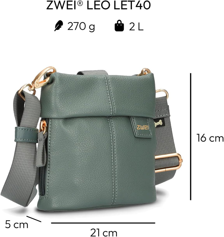 Zwei Hunde Leckerlibeutel Leo LET40 aus Kunstleder – Futtertasche für Hundetraining & Gassi gehen, K