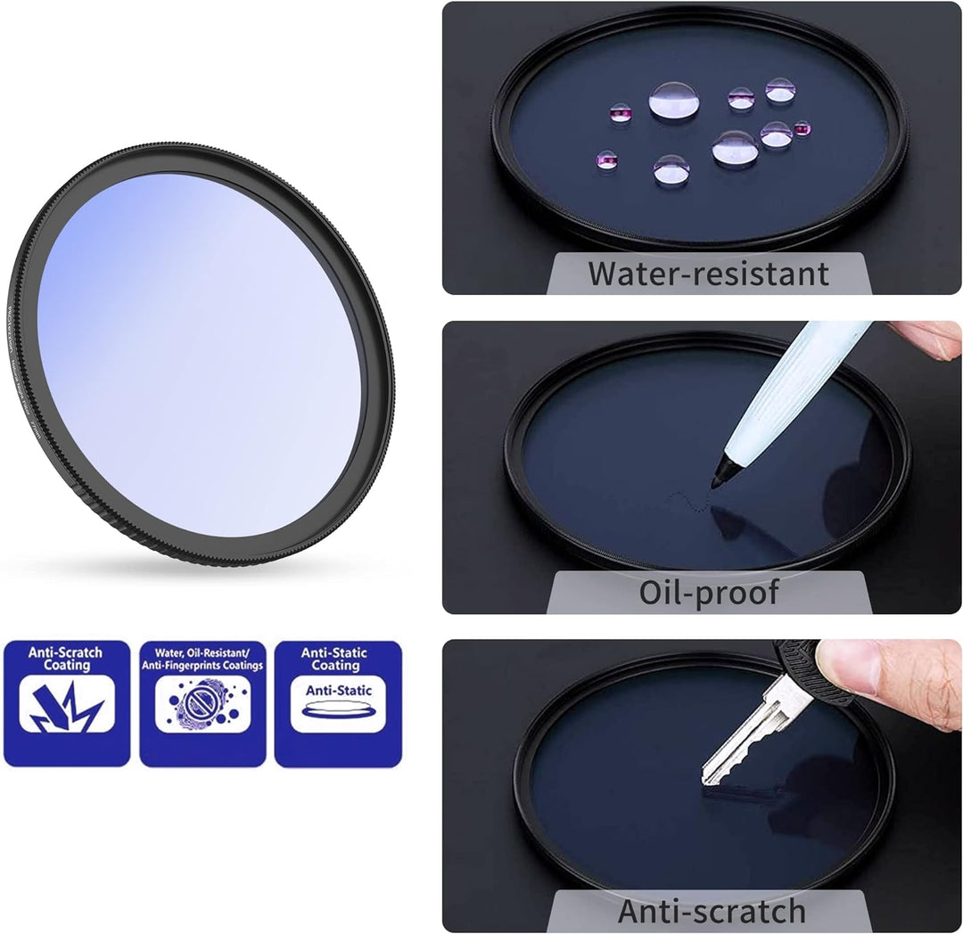 PROfezzion Natural Night Filter 67mm Lichtverschmutzungsfilter für Canon EF-S 10-18mm f/4.5-5.6, Fuj