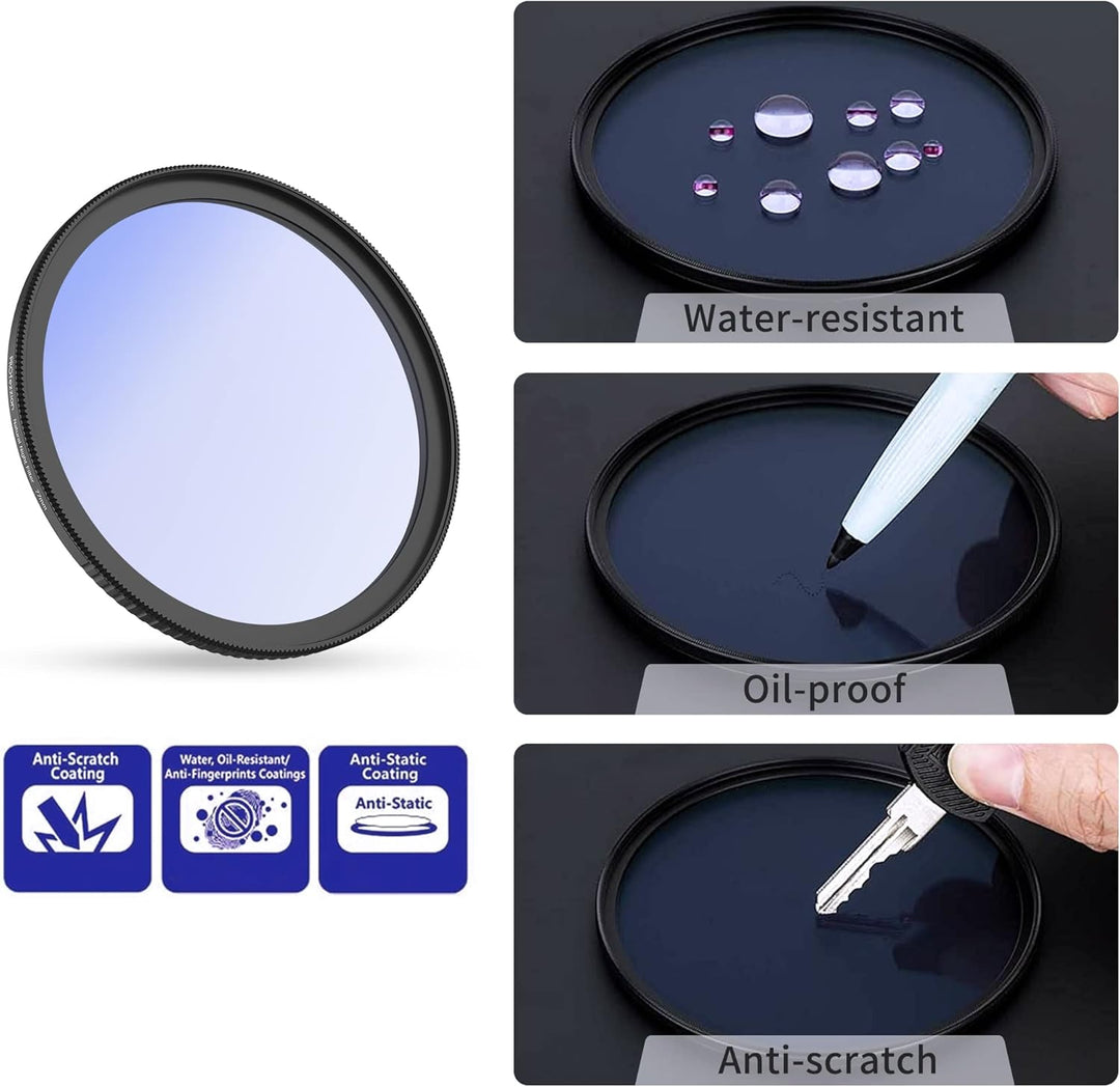 PROfezzion 18-Layer Nano Coating Natural Night Filter 62mm Lichtverschmutzungsfilter für Sony E 10-1