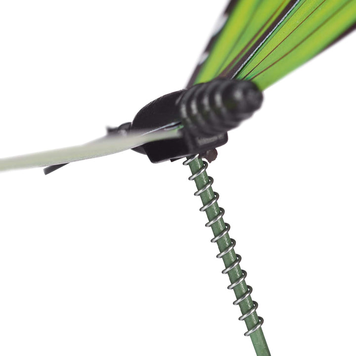 Relaxdays 360 x Gartendeko Schmetterling, Pflanzkasten Dekoration, Topfstecker, Outdoor Deko Balkon,