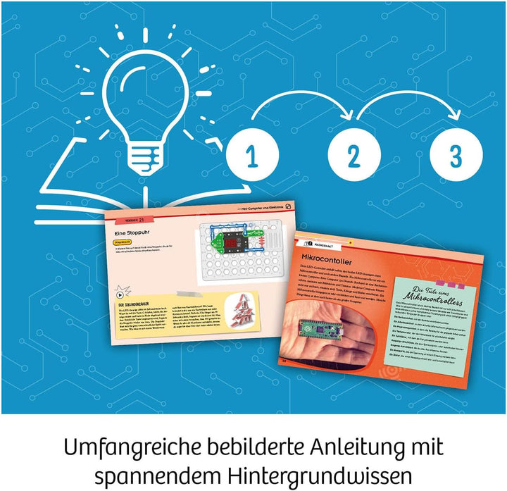 KOSMOS 620998 Easy Elektro - Games, Spielerisches Lernen über Stromkreise beim Programmieren von Min