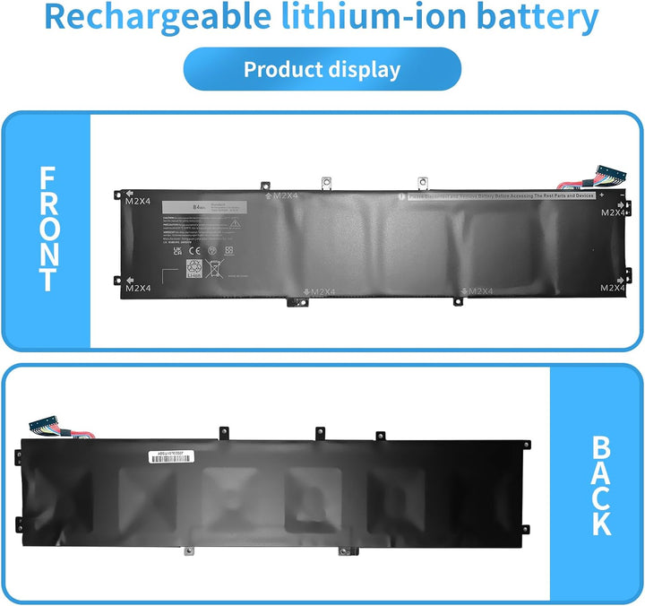 Hubei 4GVGH 1P6KD Laptop-Akkus für Dell Precision XPS 15 9550 5510 Series （11.4V 84Wh）